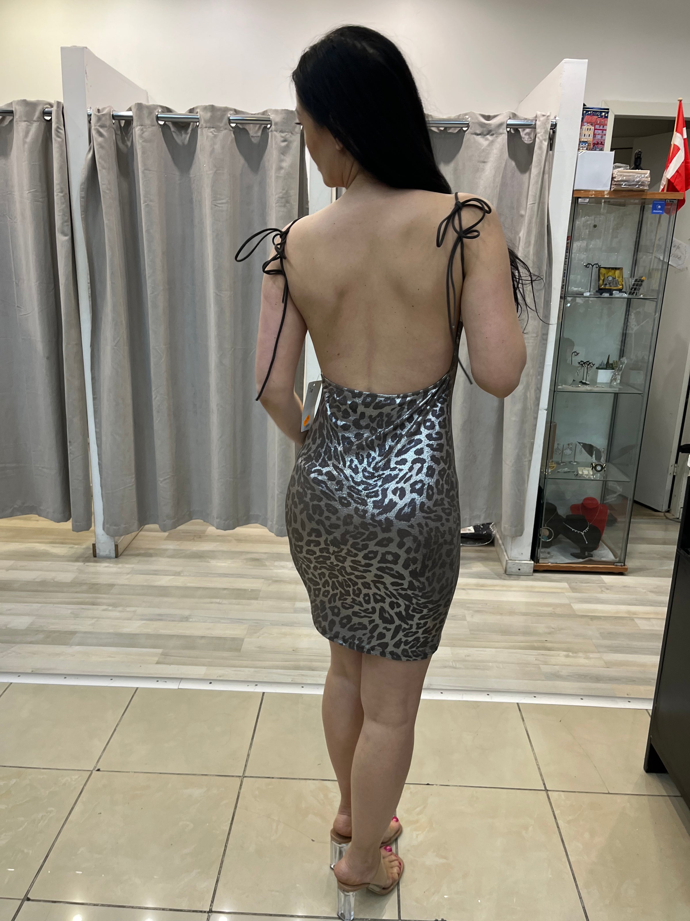 Leopard Satin
