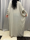 Beige abaya kjole