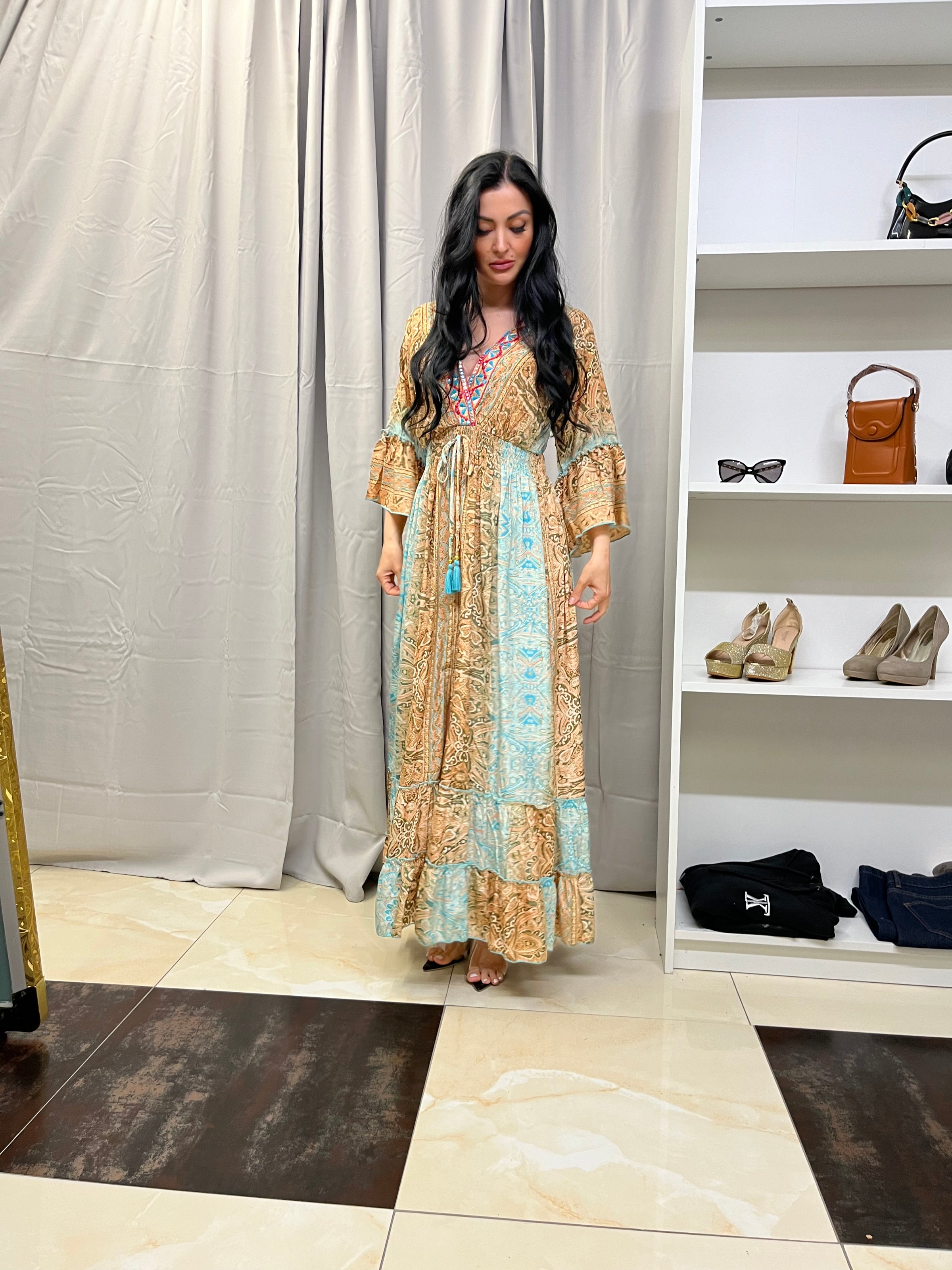 Golden Spark Dress