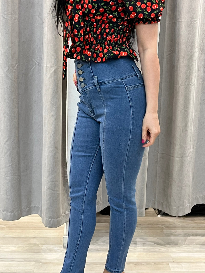High waist jean