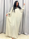 Beige abaya kjole