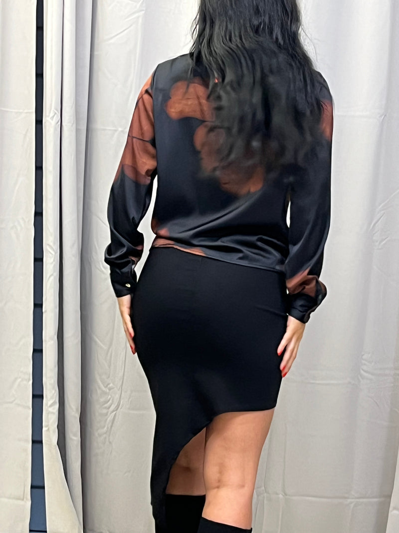 Geo bluse