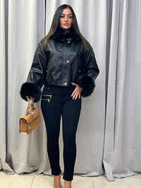 Faxfur comfort jakke