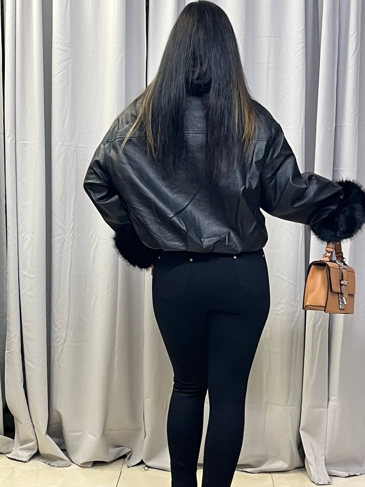 Faxfur comfort jakke