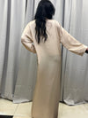 Lige beige abaya