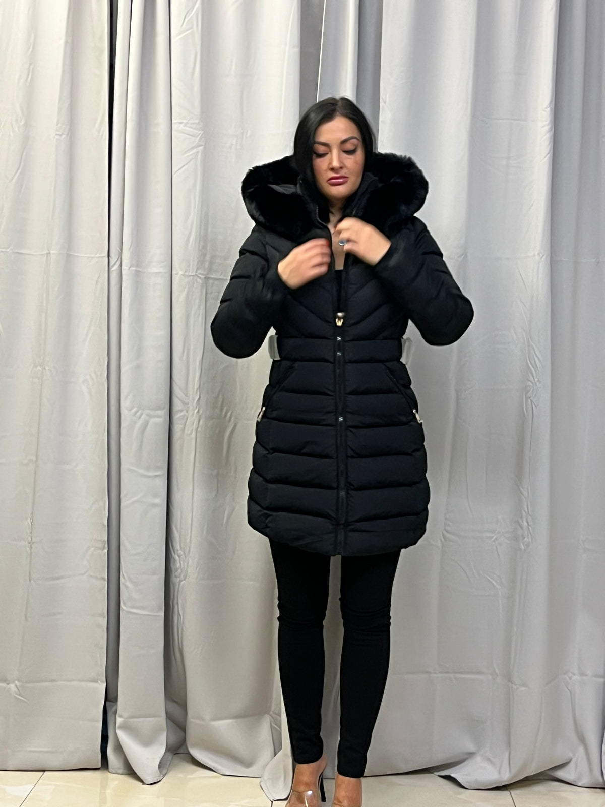 Kort vinter jakke