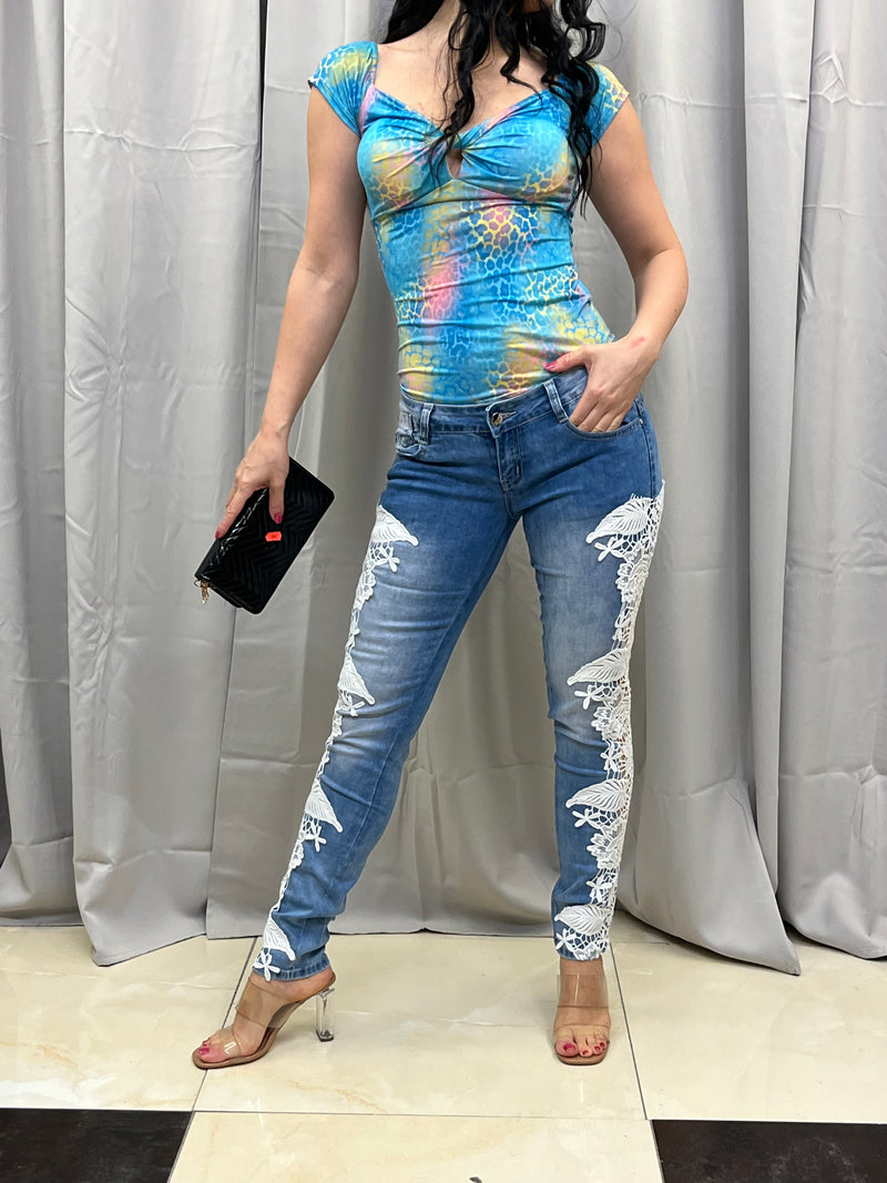 Lego blonde jeans