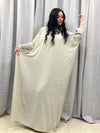 Beige abaya kjole