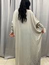 Beige abaya kjole