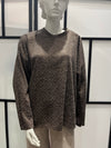 BRUN GLIMMER BLUSE