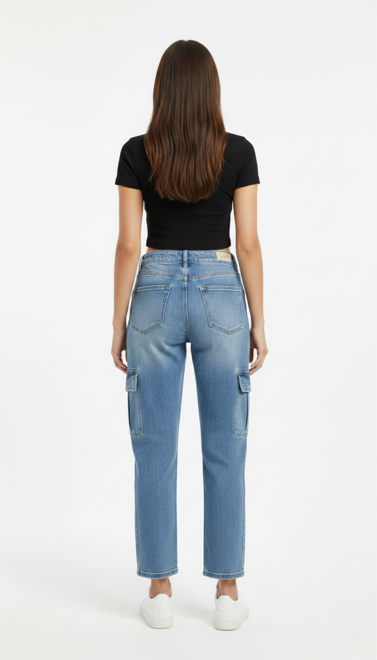 Denim Jeans Bukser til Damer – Klassiske Blå Jeans