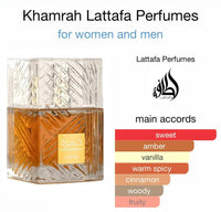 Khamrah Eau De Parfum 100ml | Inspired by Angel Share (Kilian)